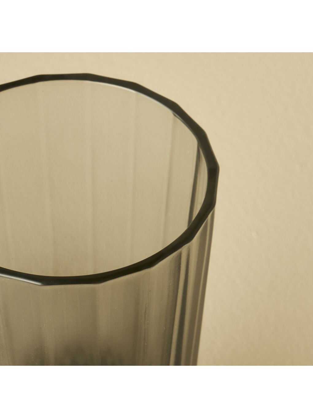 Colore Kesme Meşrubat Bardağı 2'li Antrasit (345 cc)-1