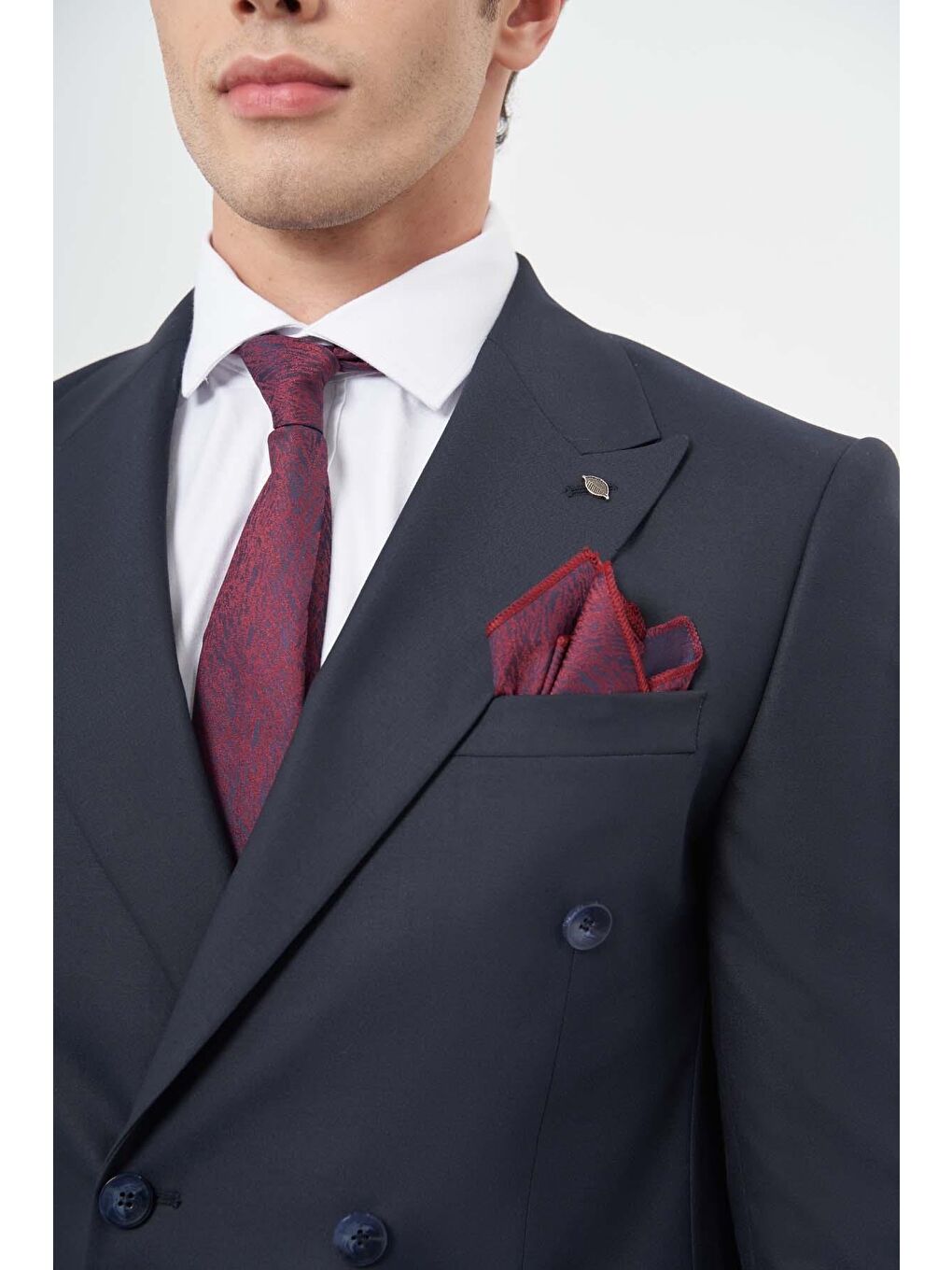 Koyu Lacivert 6 Drop Slim Fit Classic Takım Elbise 1001245172-7