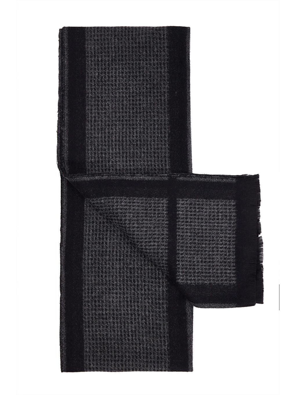 Siyah Erkek Kışlık Atkı-1
