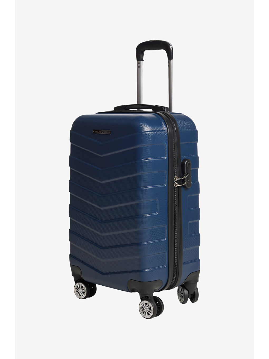 Erkek Lacivert Kabin (Küçük) Boy Valiz-1