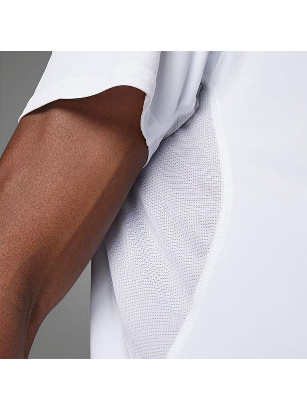 Adizero Essentials Erkek Beyaz Yuvarlak Yaka Tişört-5