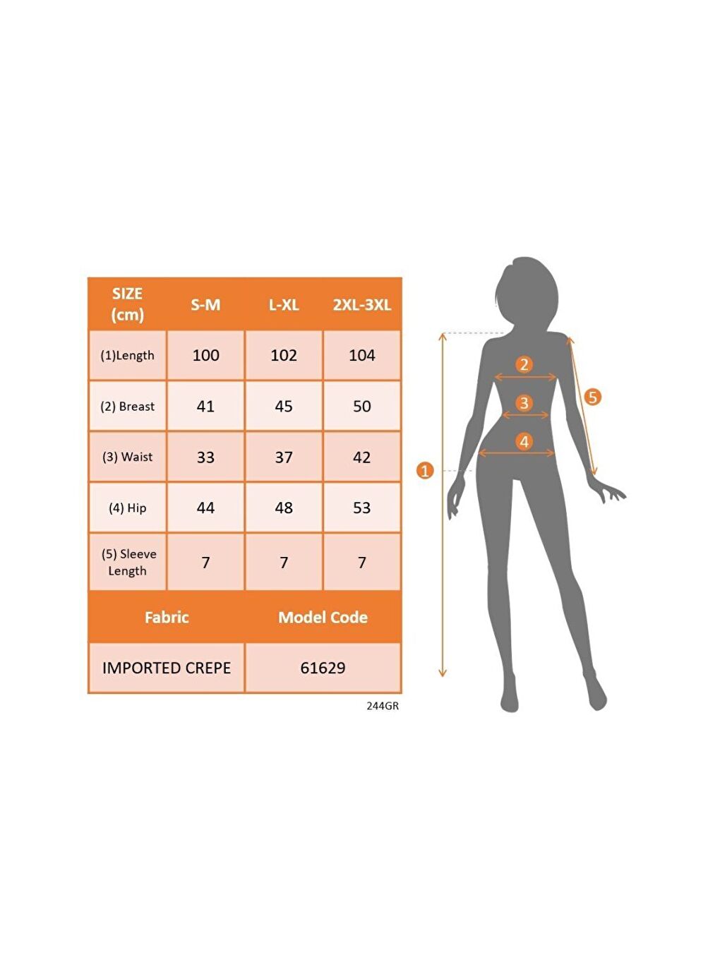 Siyah Kadın Kısa Kollu Bisiklet Yaka Yırtmaçlı Ithal Krep Elbise-4