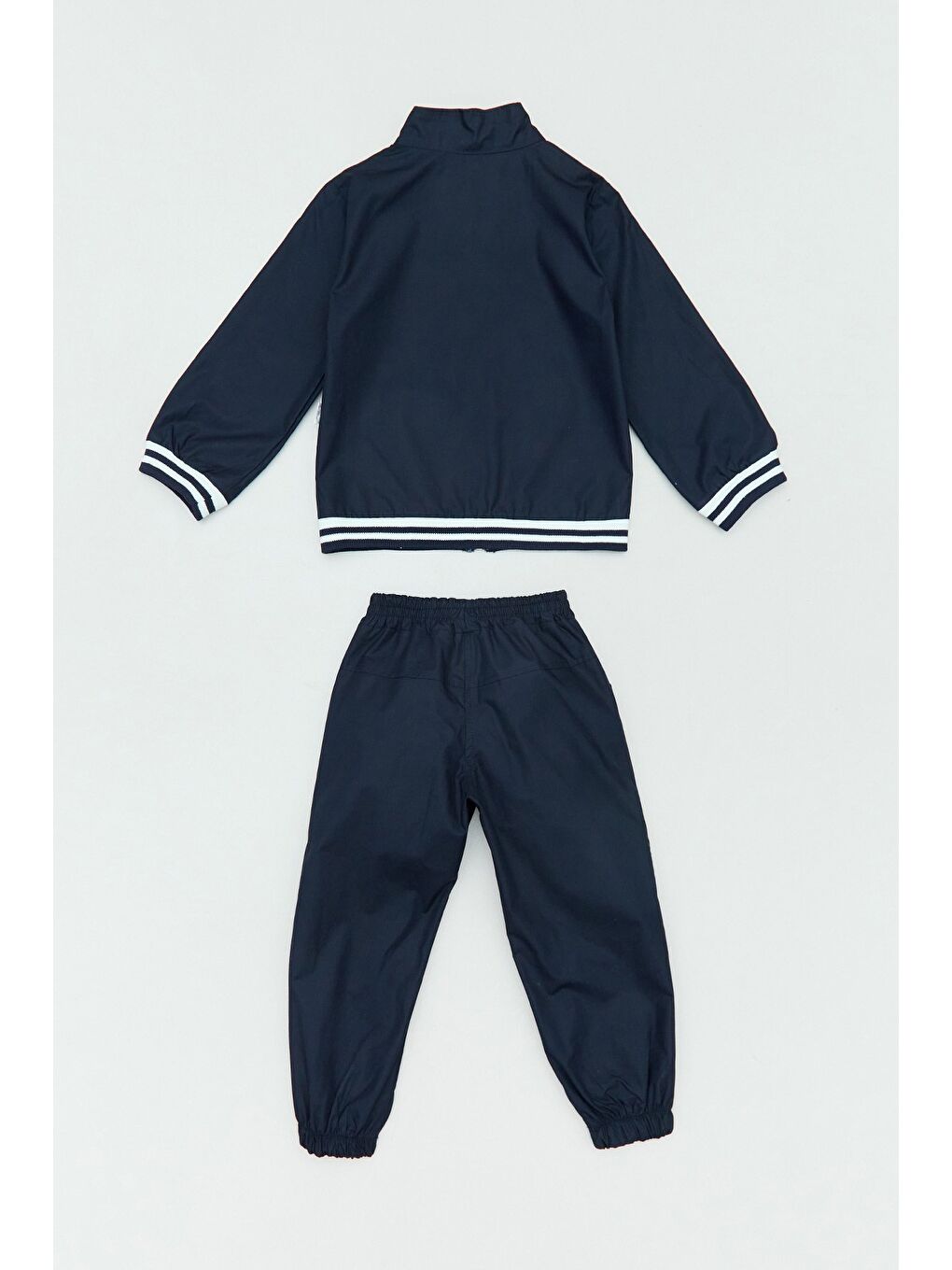 Lacivert Ny Nakışlı Paraşüt Kumaş Erkek Çocuk 3 Lü Takım-2
