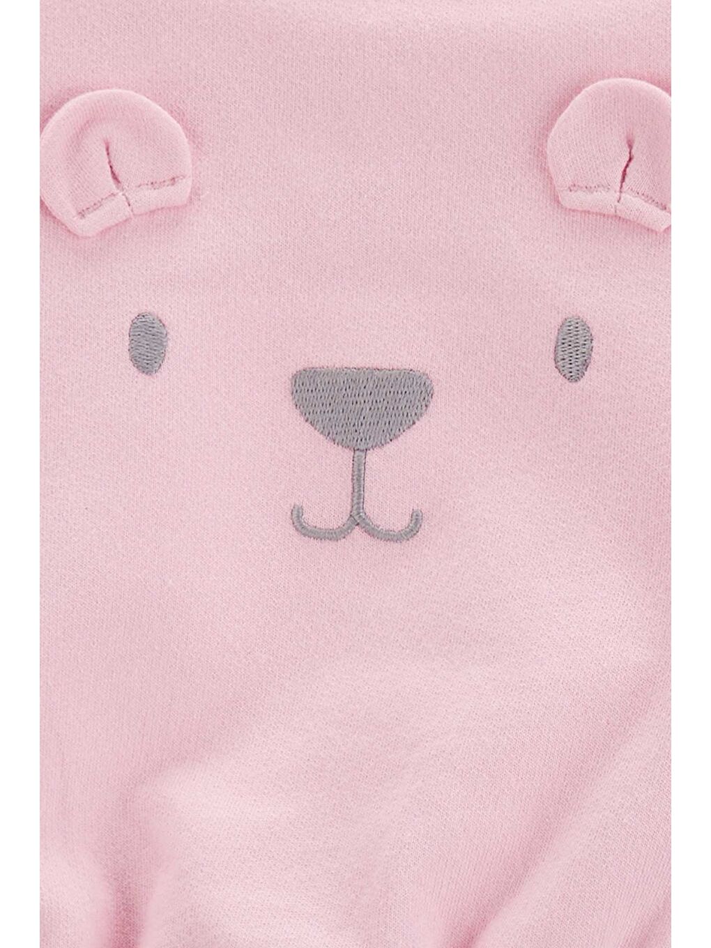 Pembe Kız Bebek Hırkalı Set 3'lü Paket-1