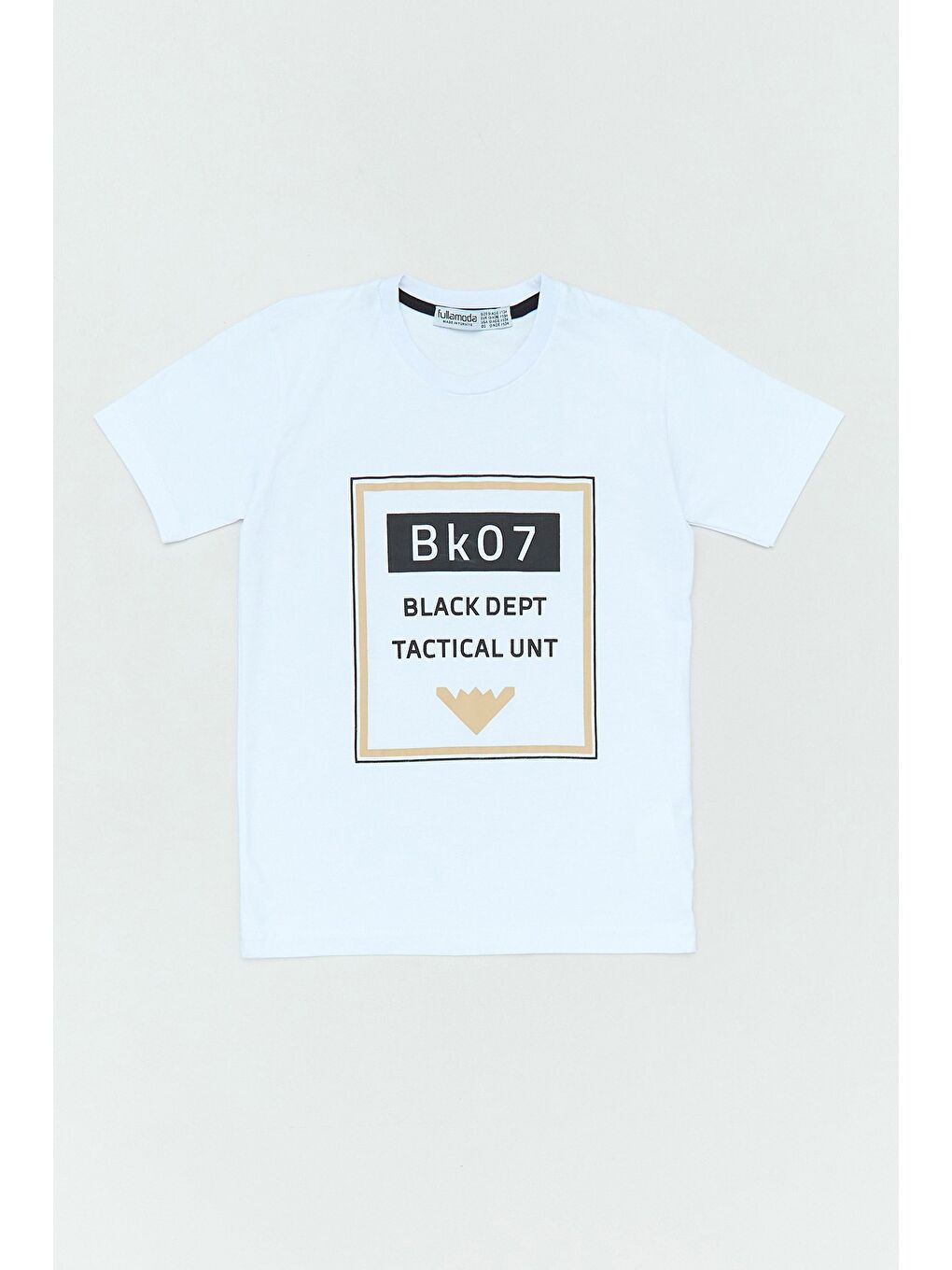 Mavi %100 Pamuk Yazı Baskılı 3 Lü Erkek Çocuk Takım-2