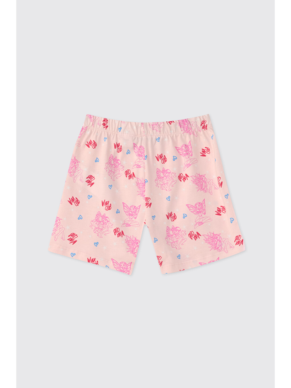 Winx Club Kız Çocuk Stella Pembe Pijama Takımı-5