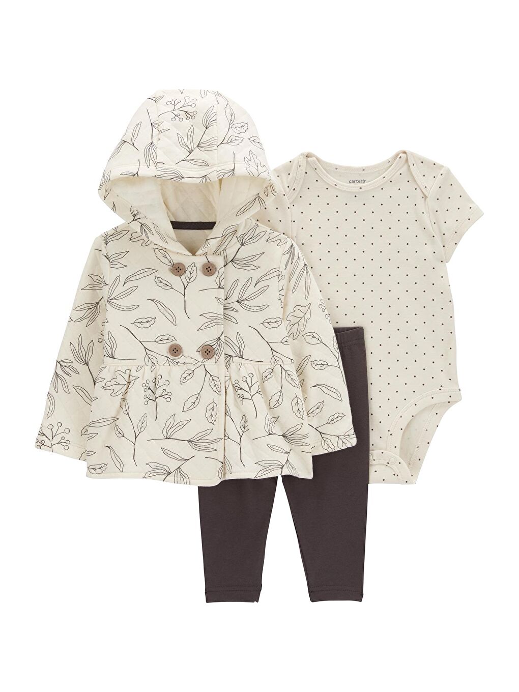 Carter's Karişik Kız Bebek Hırkalı Set 3'lü Paket