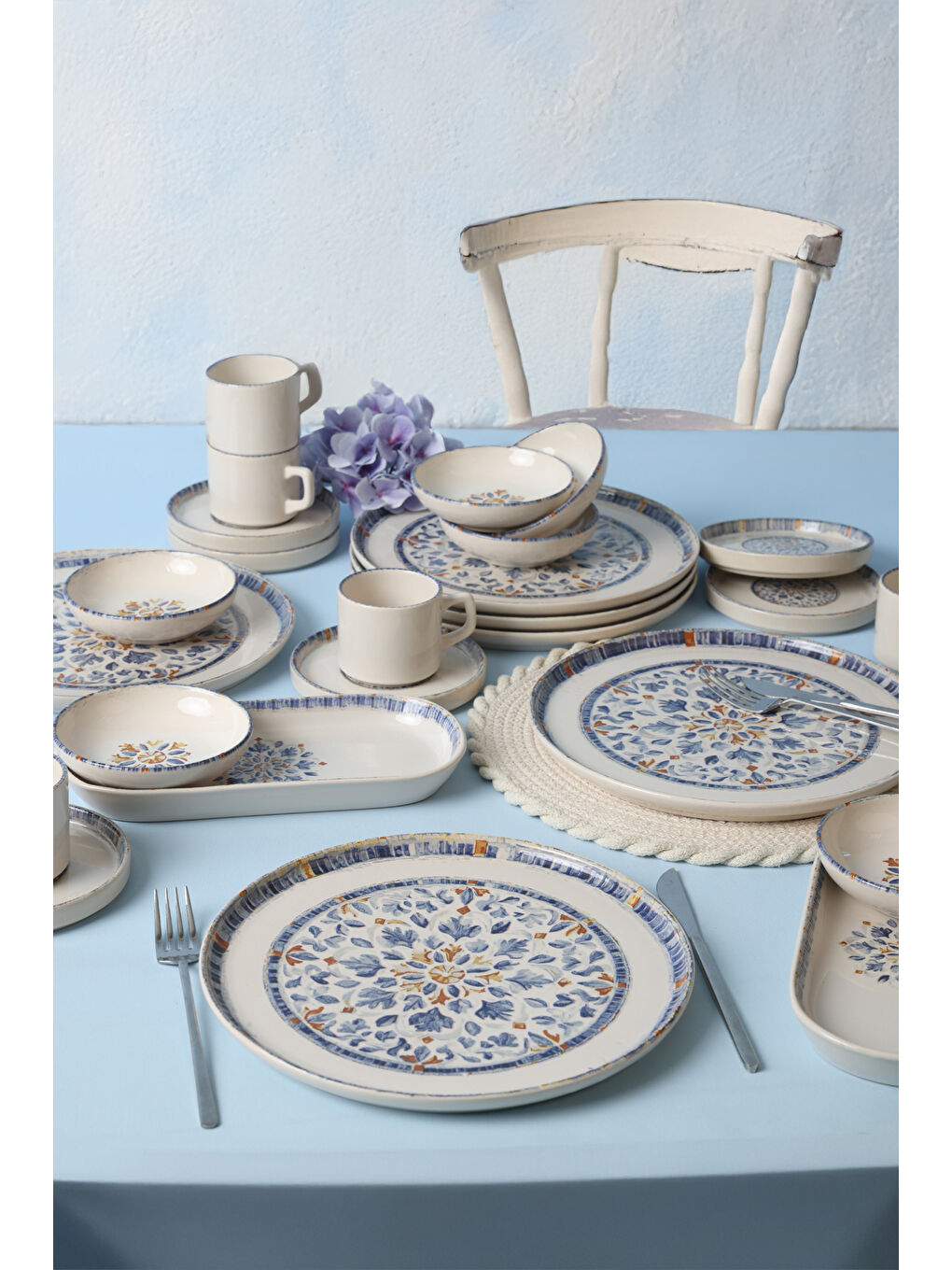 Karışık Sapphire Çeyiz Seti 26 Parça 6 kişilik-1