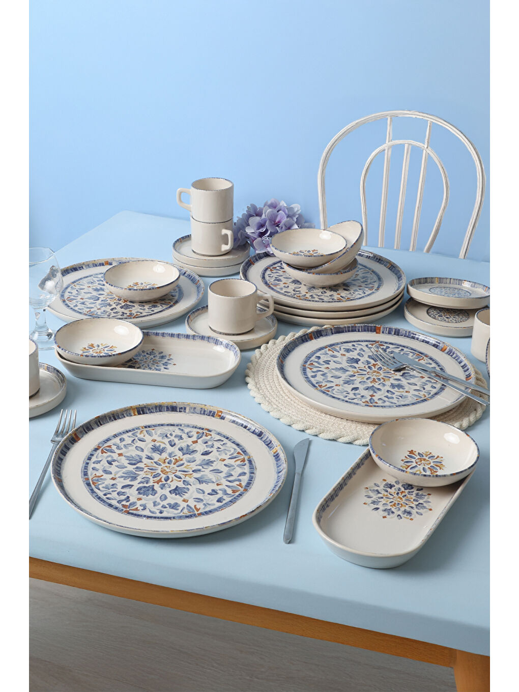 Karışık Sapphire Çeyiz Seti 26 Parça 6 kişilik-3