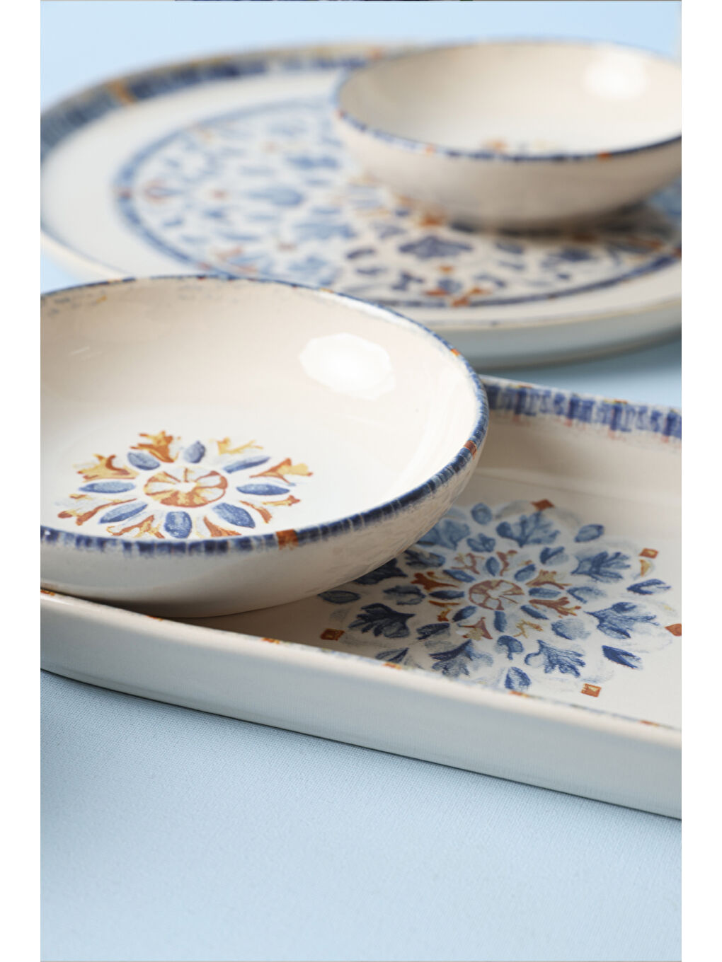 Karışık Sapphire Çeyiz Seti 26 Parça 6 kişilik-6