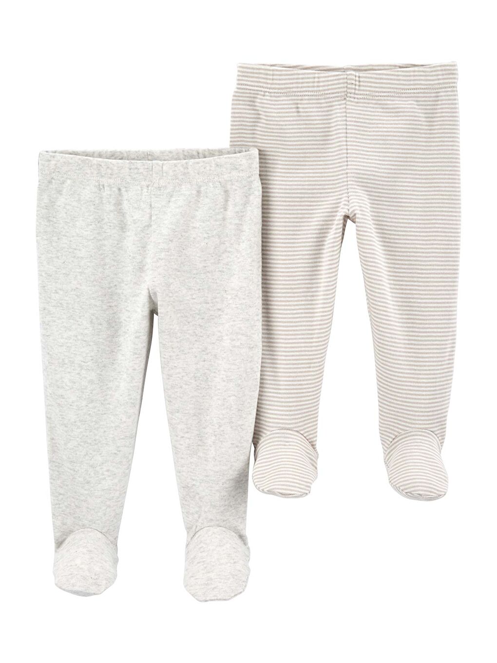 Gri Bebek 2'li Pantolon Set