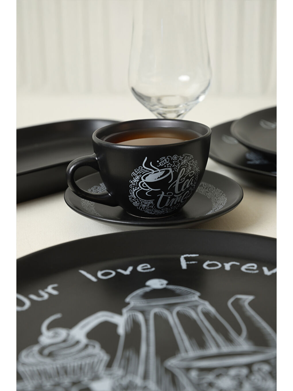 Karışık Tea & Desert Çeyiz Seti 26 Parça 6 kişilik-2