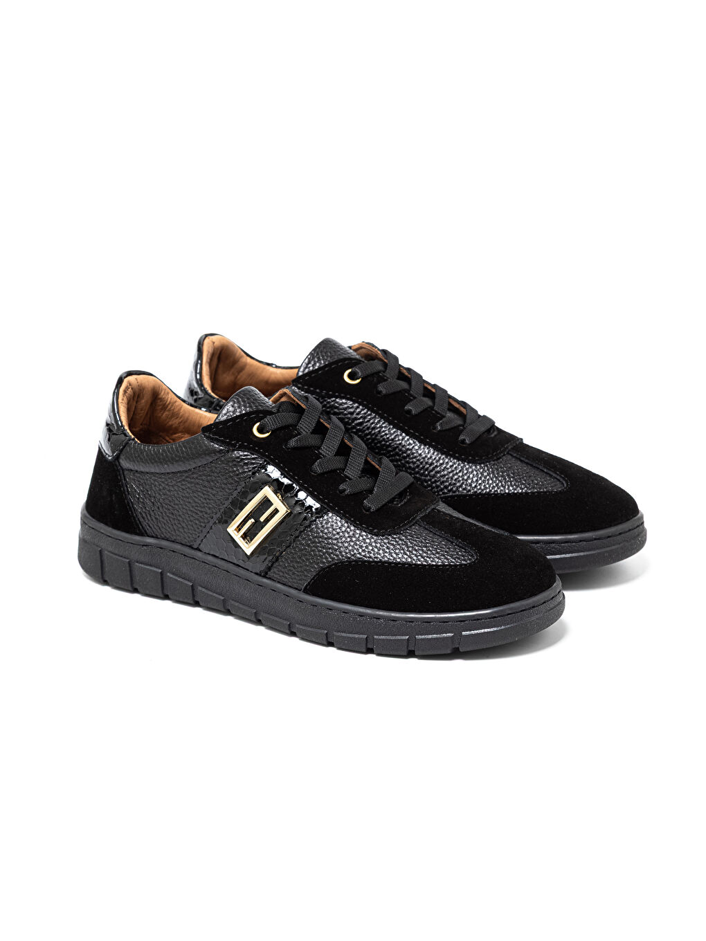 Kadın Sneaker ( Günlük) RC-26Y-055-7122 Siyh Fltr-Siyah Yln-2