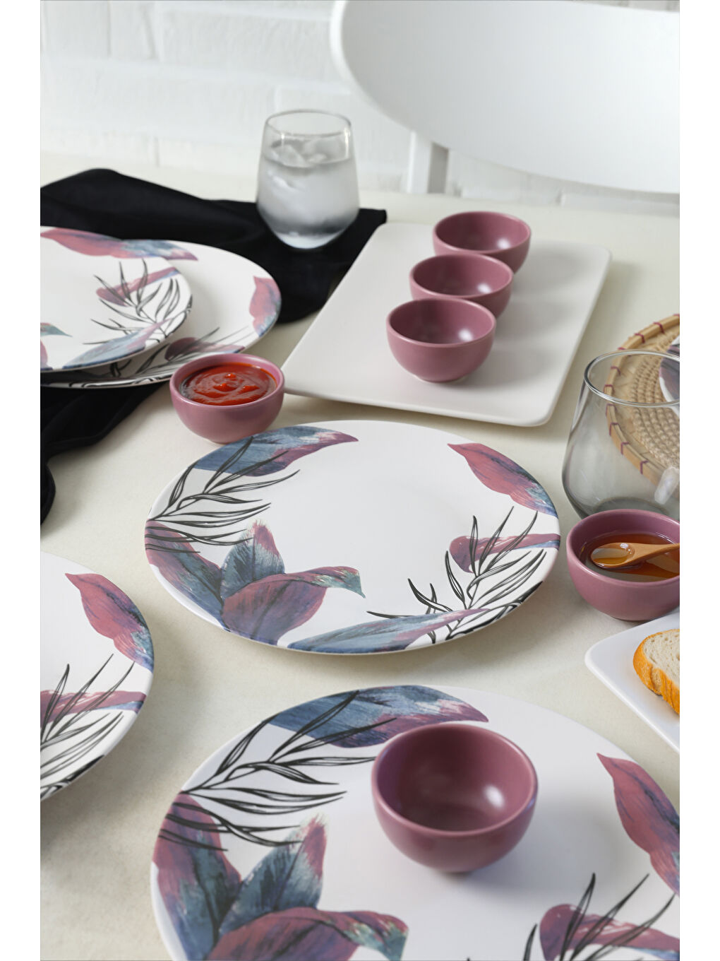 Karışık Vio Çeyiz Seti 14 Parça 6 kişilik-1