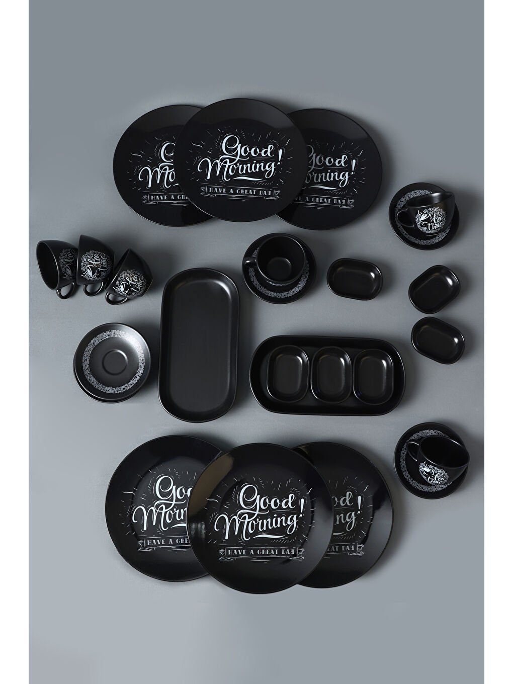 Karışık Good Morning Çeyiz Seti 26 Parça 6 kişilik-1