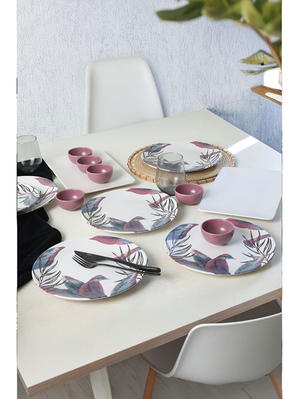 Karışık Vio Çeyiz Seti 14 Parça 6 kişilik-4