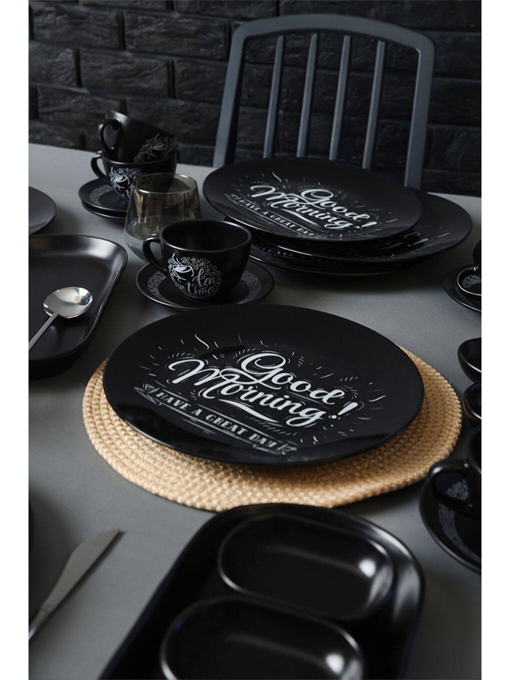 Karışık Good Morning Çeyiz Seti 26 Parça 6 kişilik-2