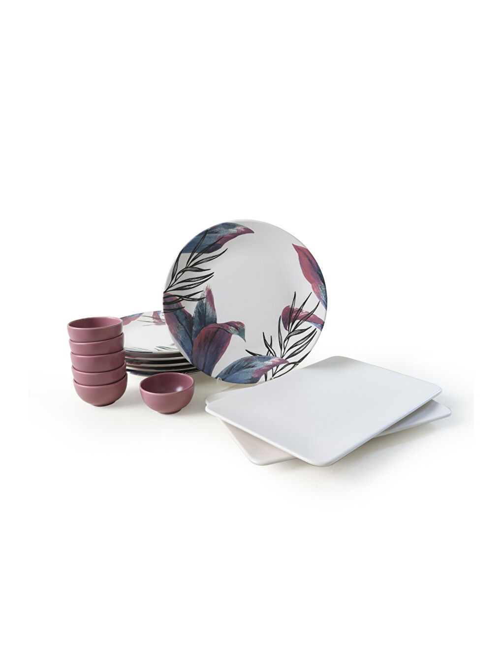 Karışık Vio Çeyiz Seti 14 Parça 6 kişilik-7