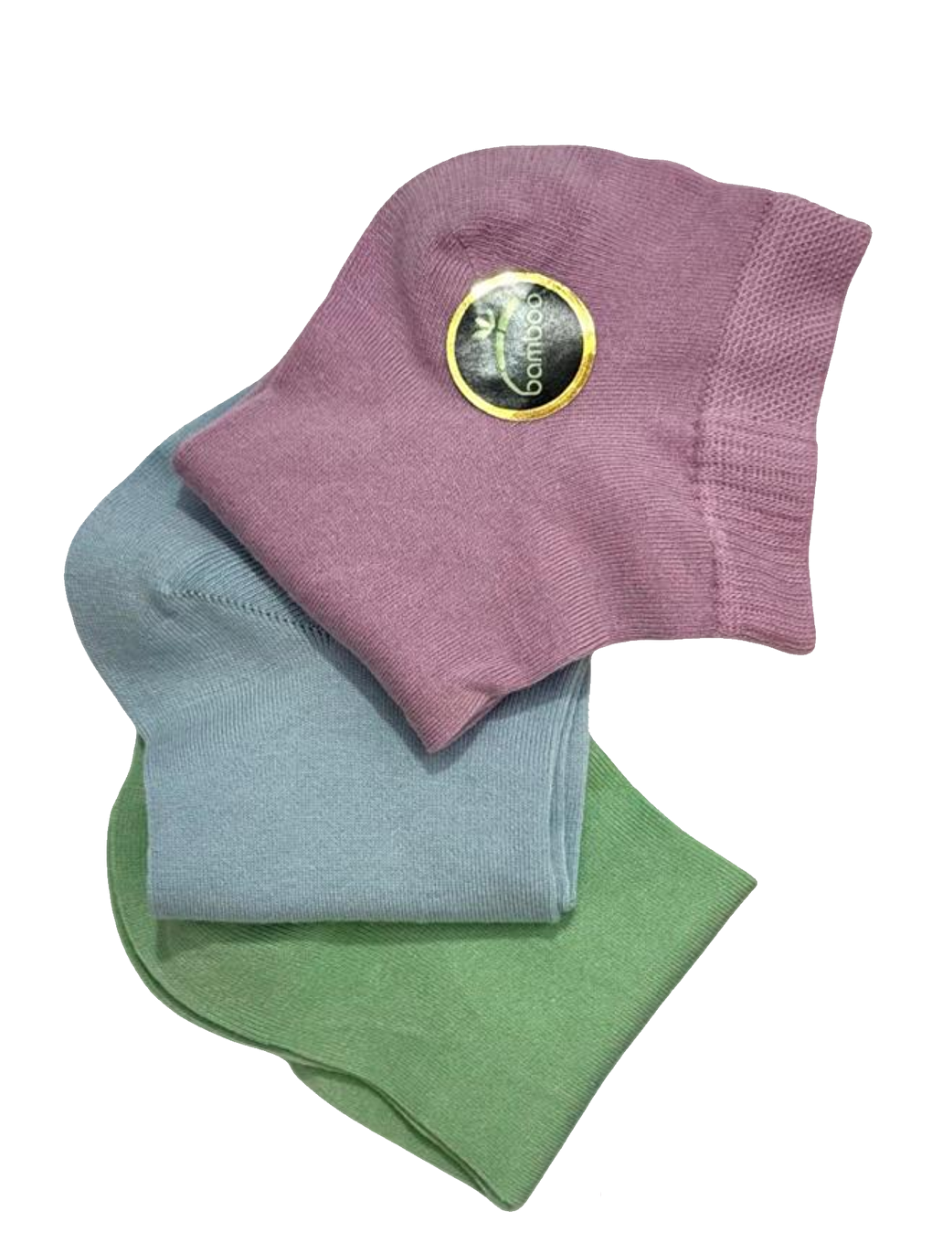 Karışık Kadın 3 lü Bambu Patik Çorap Seti 20538-1