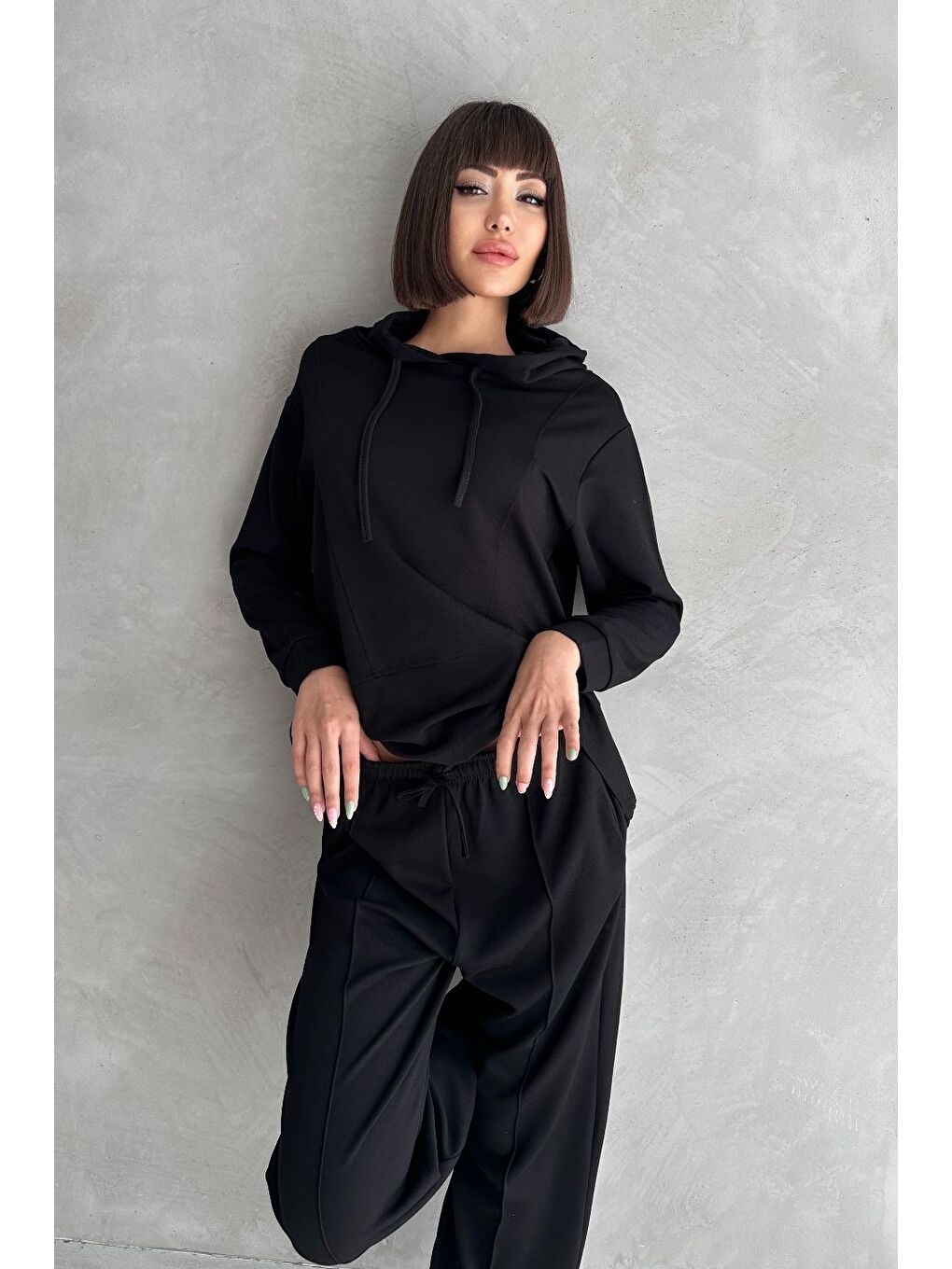 Modal İkili Takım Siyah - 27715-SIYAH-3