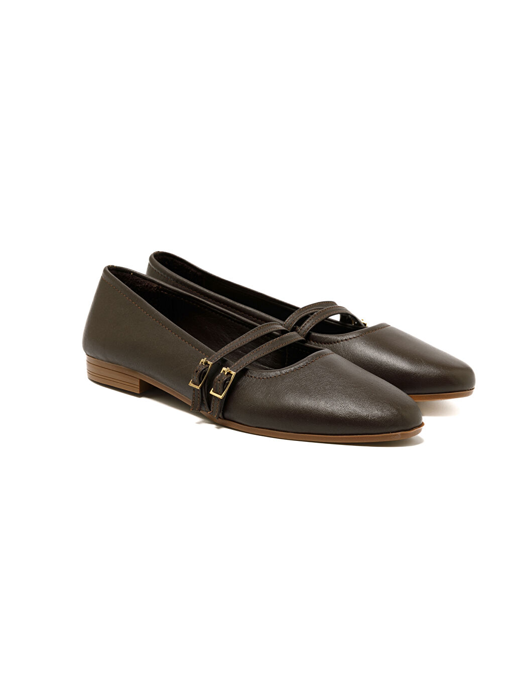 Kahverengi Kadın Babet RC-25Y-167-D-1982 Kahve-1