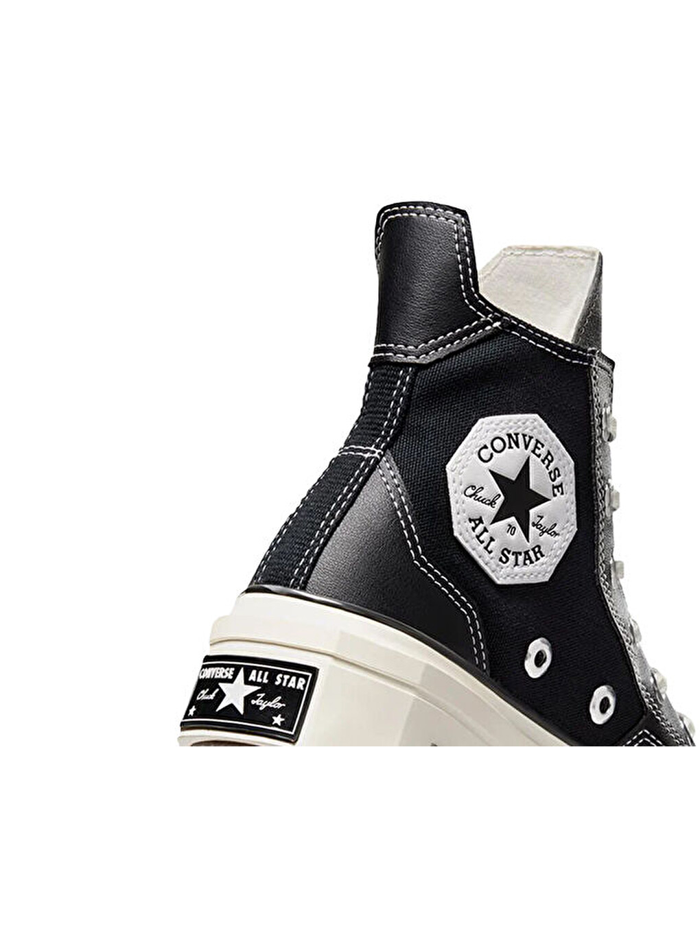 Chuck 70 De Luxe Squared Kadın Günlük Ayakkabı A06435c Siyah-4