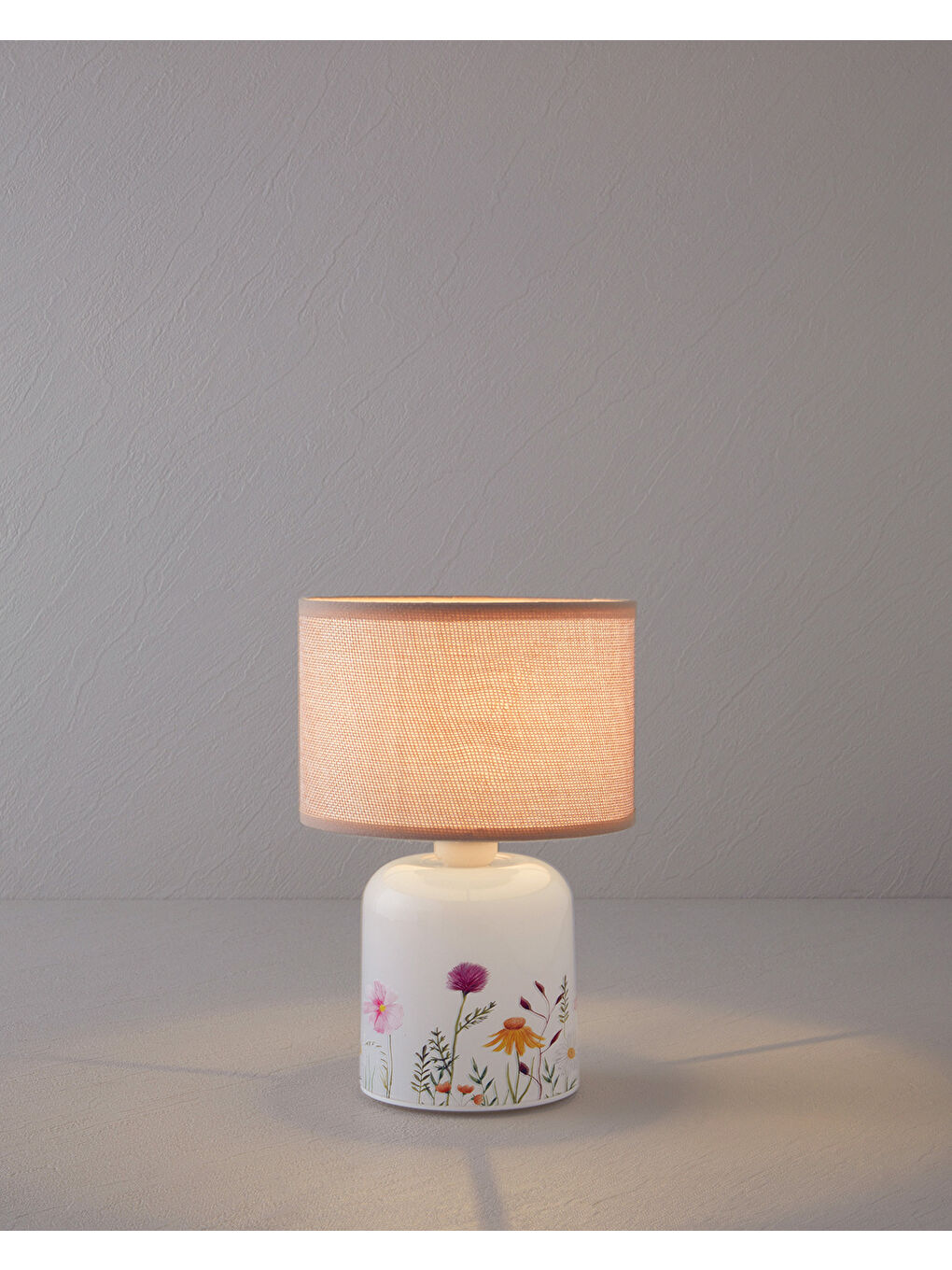 Tessa Abajur 23 cm Beyaz-1