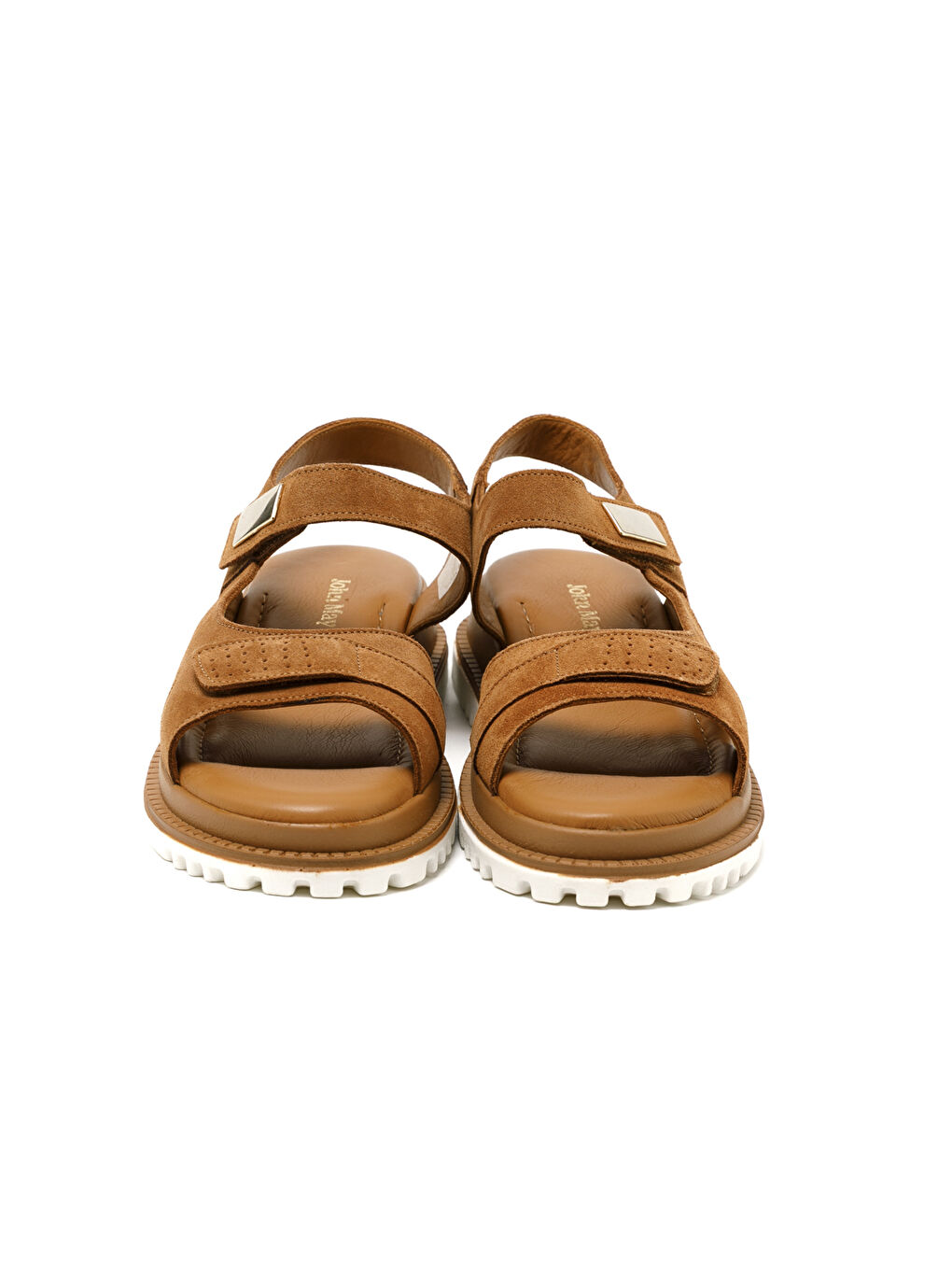 Kahverengi Kadın Sandalet RC-25Y-201-M15 Taba Süet-2