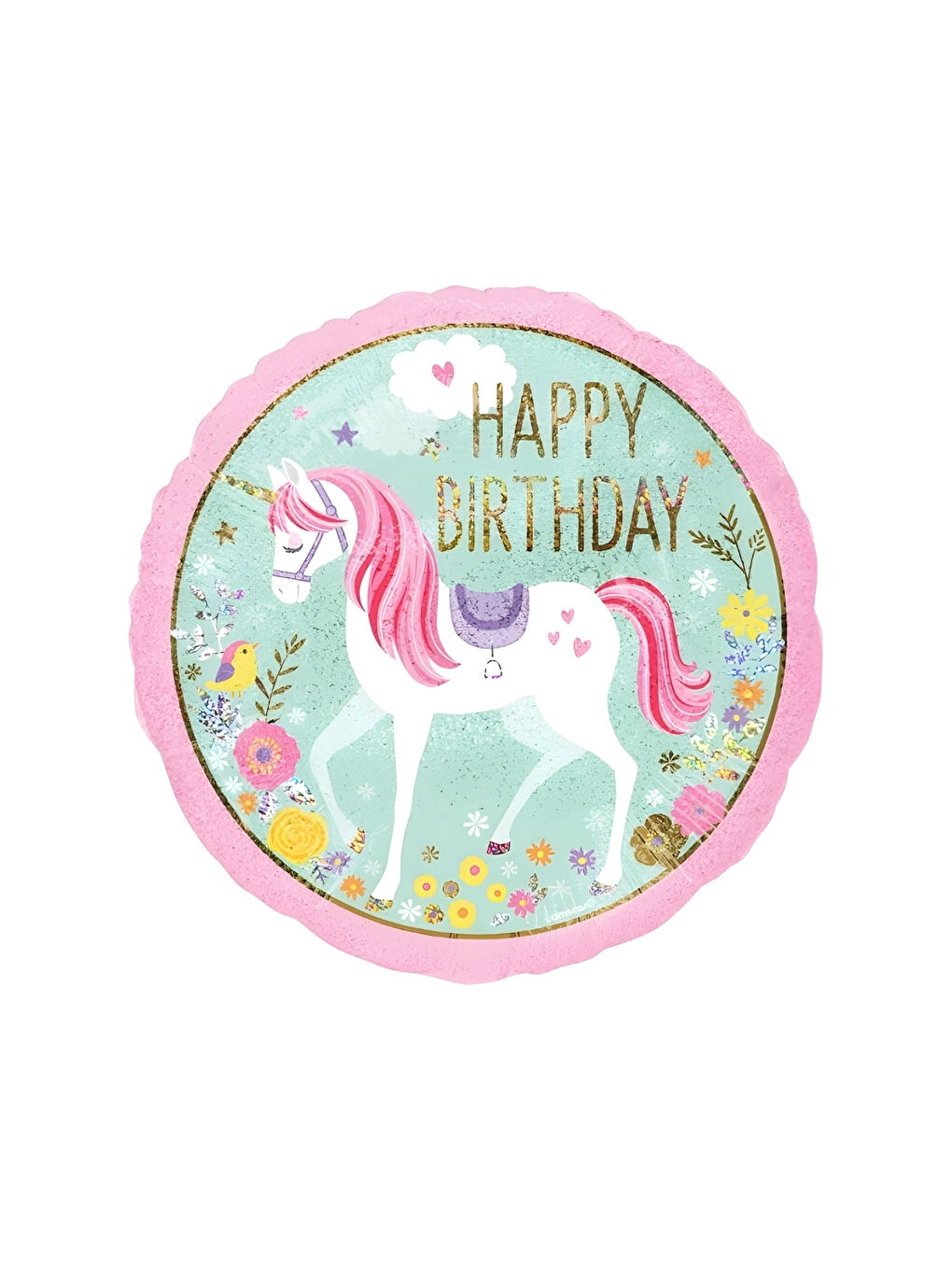 Pembe Temalı Parti Balonu