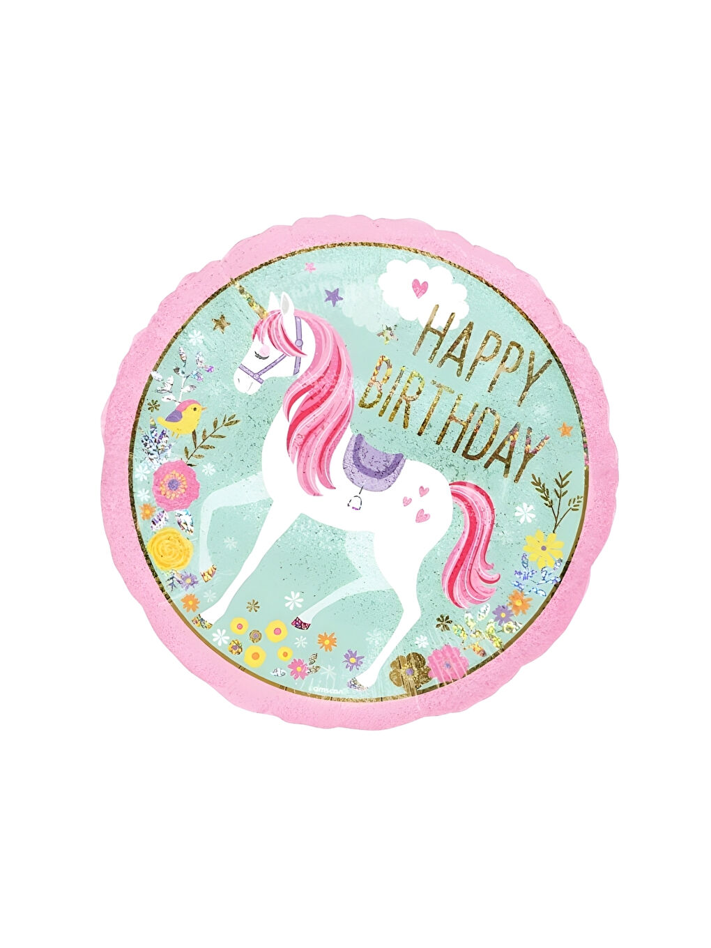 Pembe Temalı Parti Balonu-1