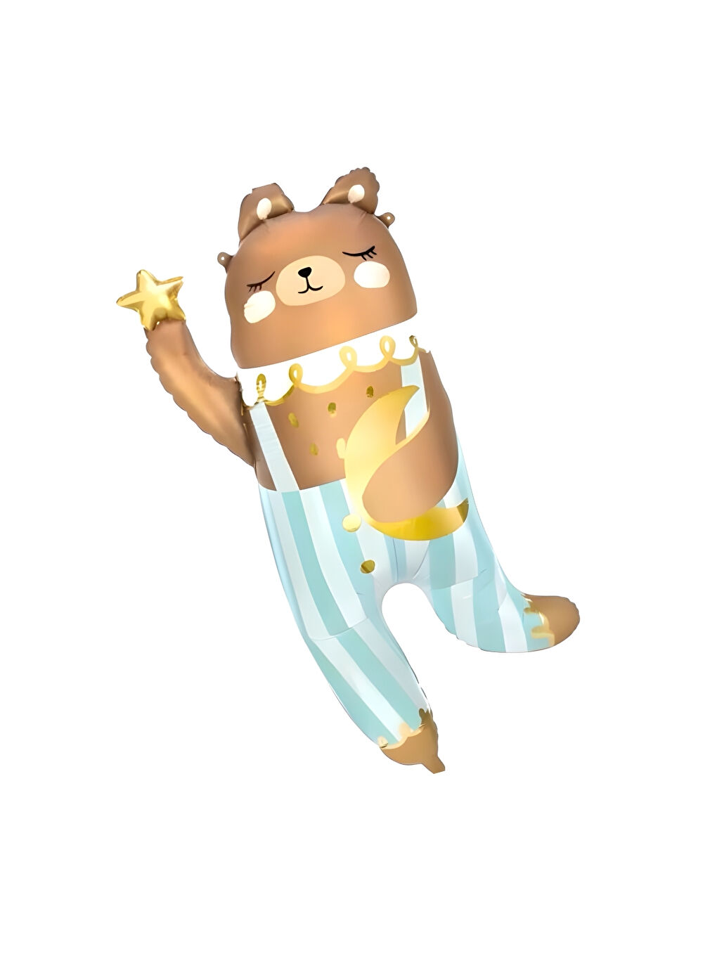 Kahverengi  Sevimli Ayıcık Parti Balonu-1