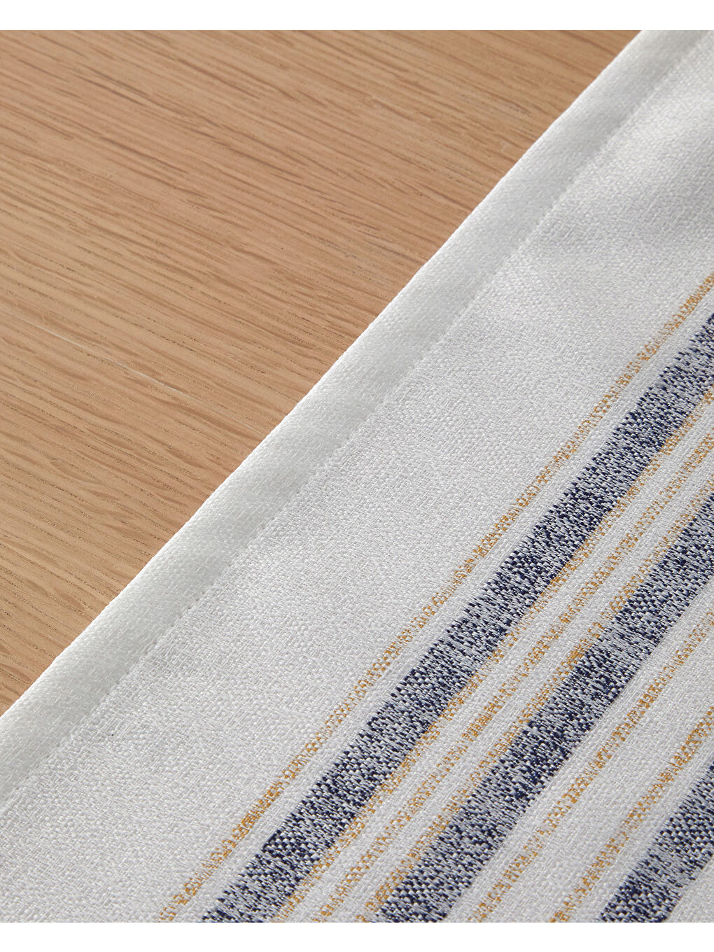 Ekru Faye Pamuk Runner Krem-1