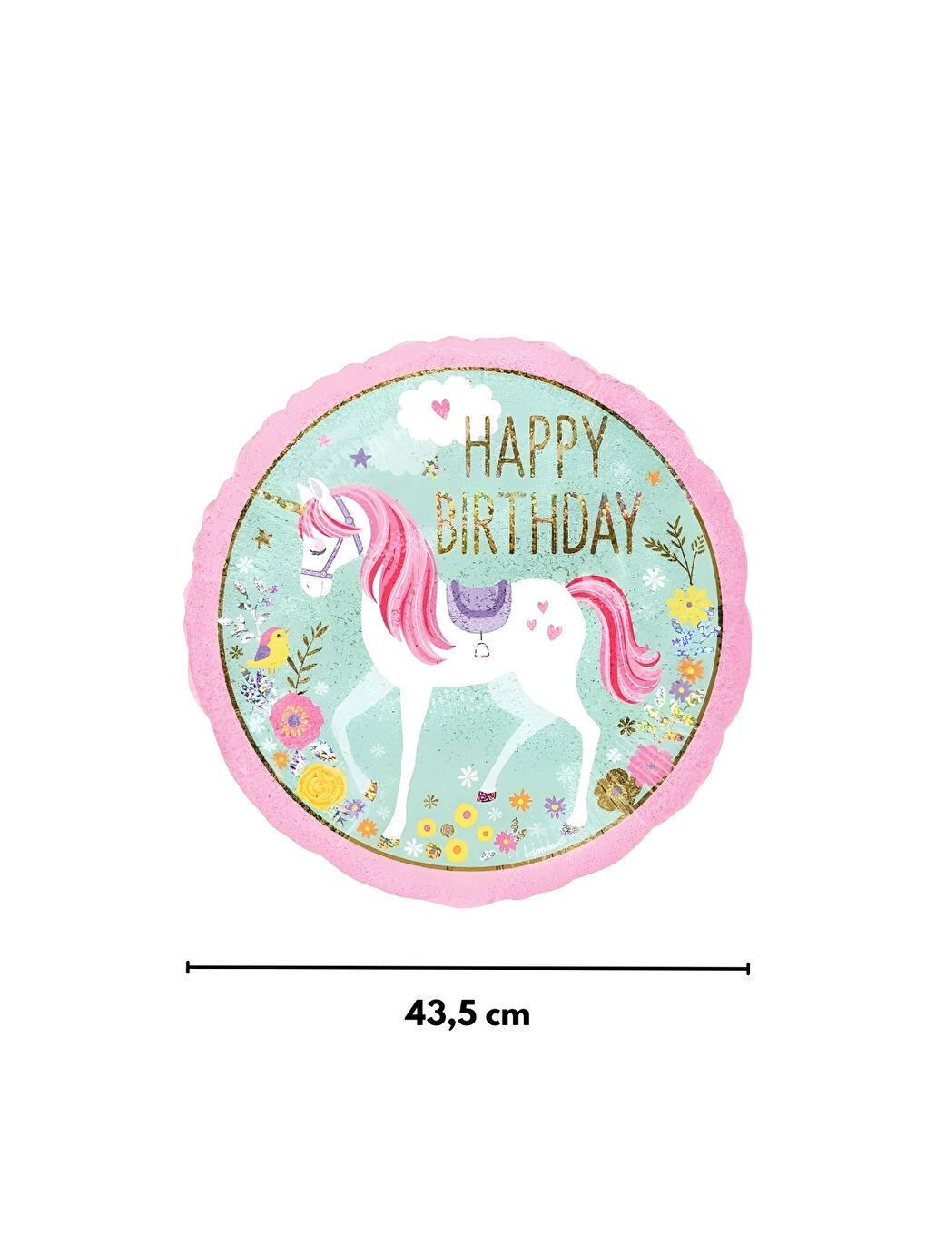 Pembe Temalı Parti Balonu-2