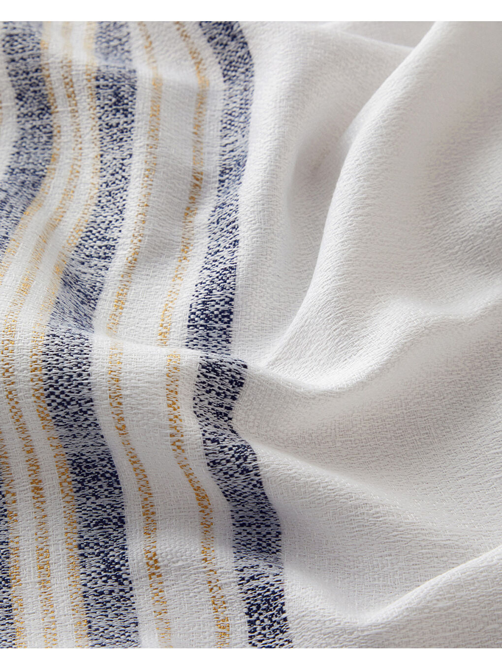 Ekru Faye Pamuk Runner Krem-2