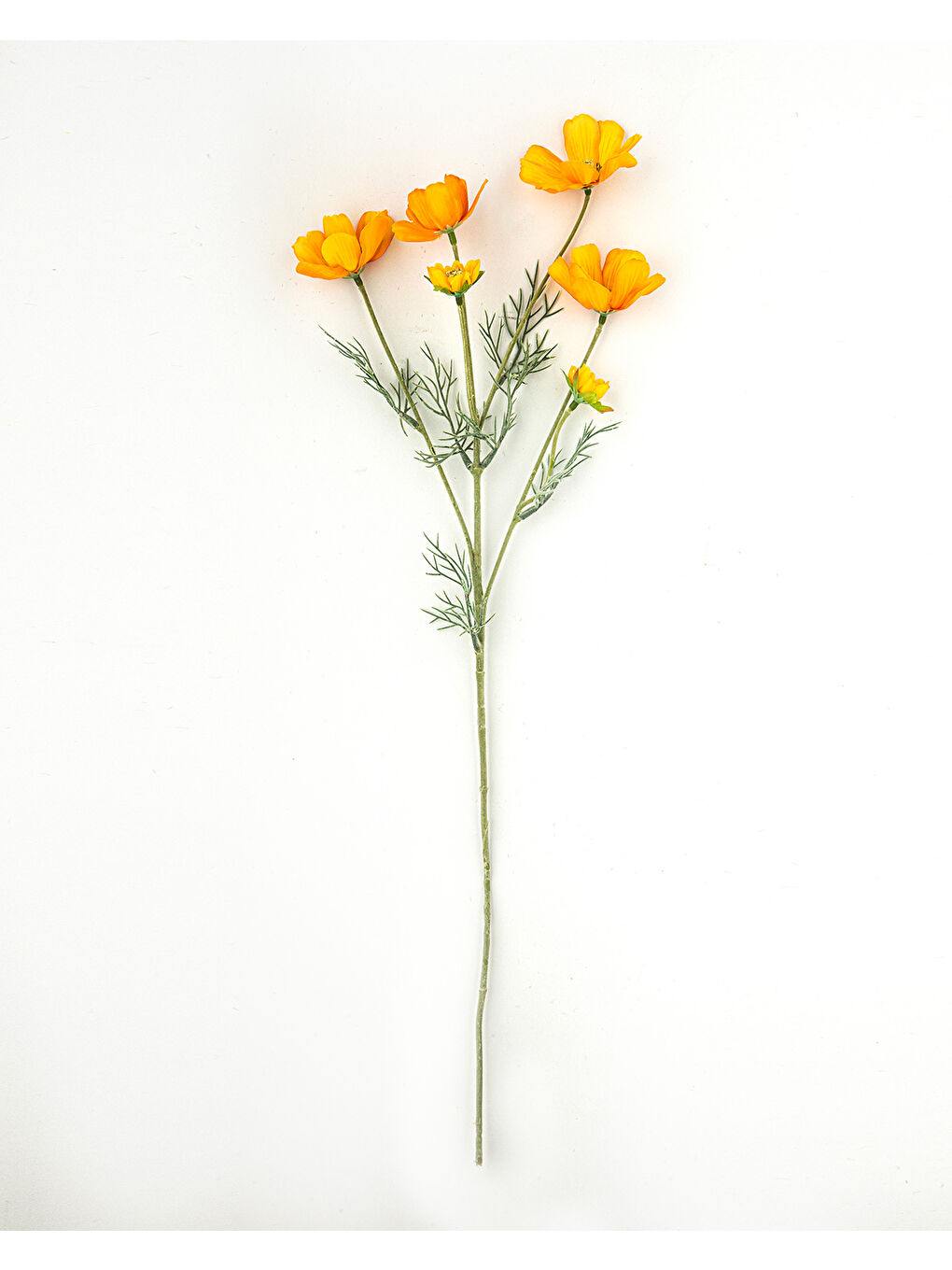 Daisy Tek Dal Yapay Çiçek Turuncu-2