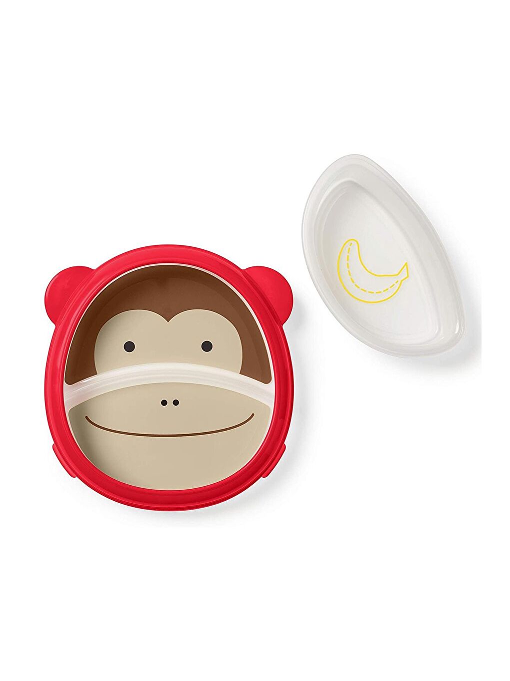 Zoo Smart Bölmeli Beslenme Seti Maymun-1