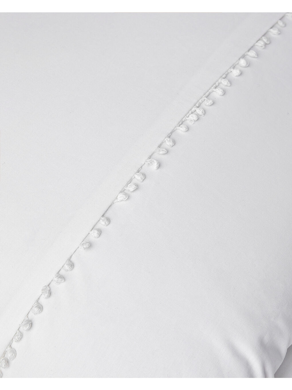 Serene Bliss Perkal Çift Kişilik Nevresim Takımı 200x220 cm Beyaz-3