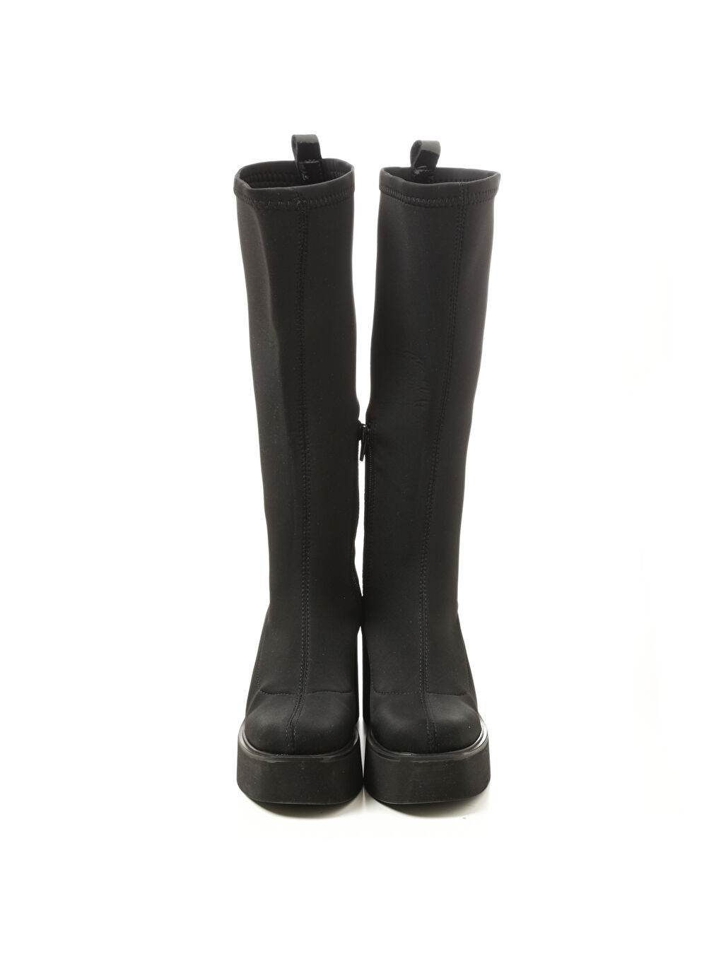 Siyah Kadın Çizme GTN-120606 Sıyah Streç-2