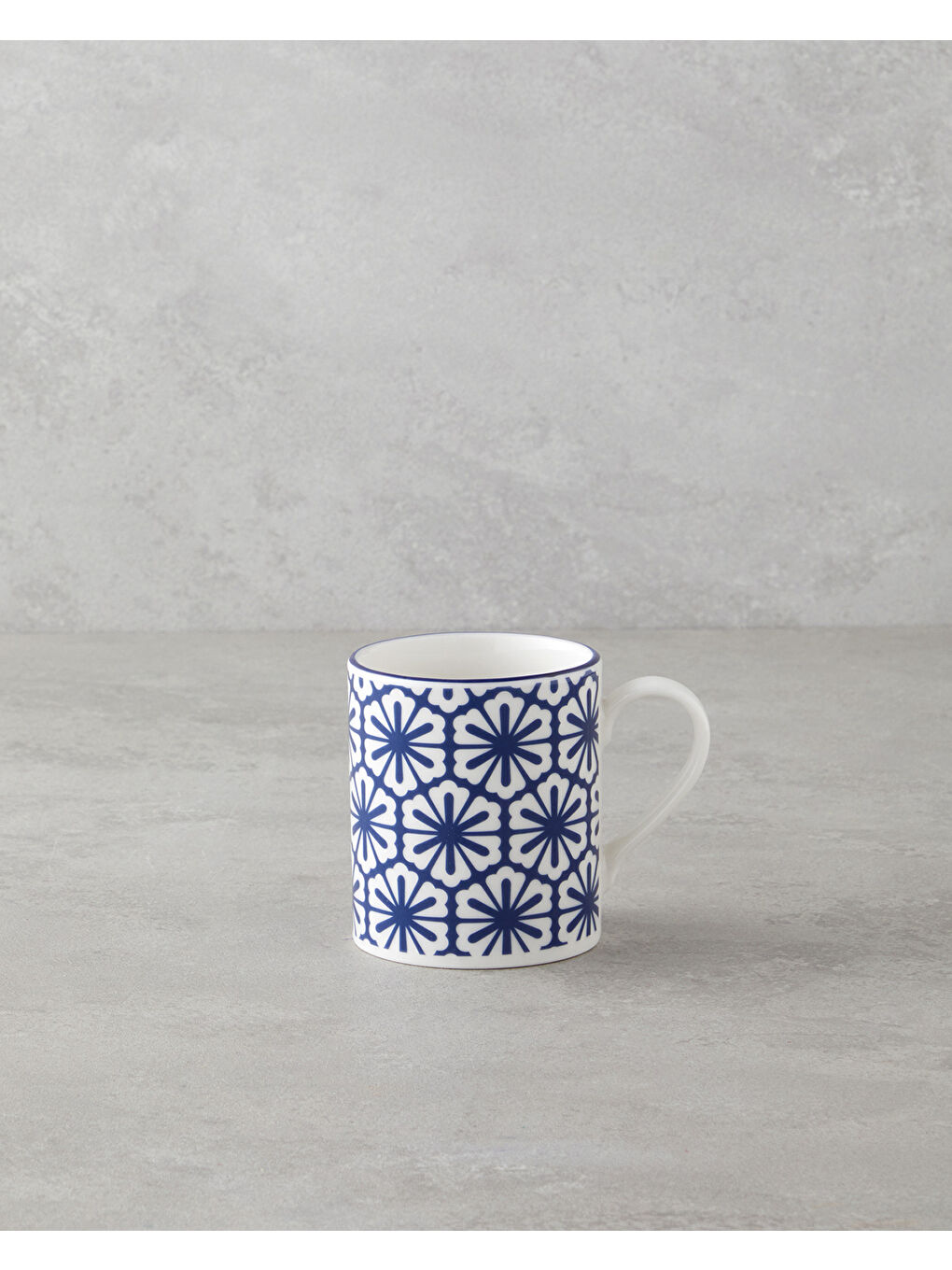 Medal Bone Porselen Kupa 290 ml Mavi