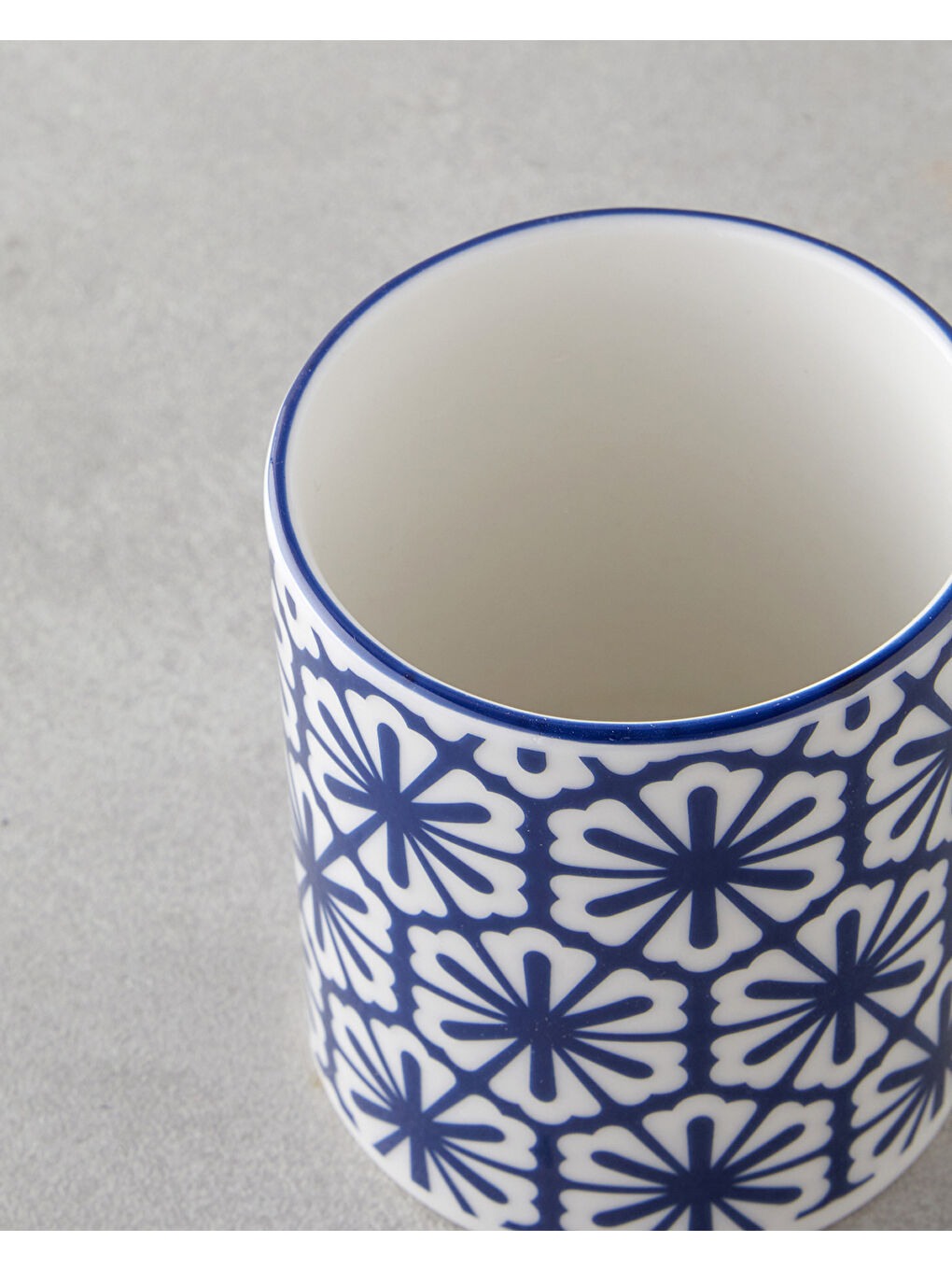 Medal Bone Porselen Kupa 290 ml Mavi-1