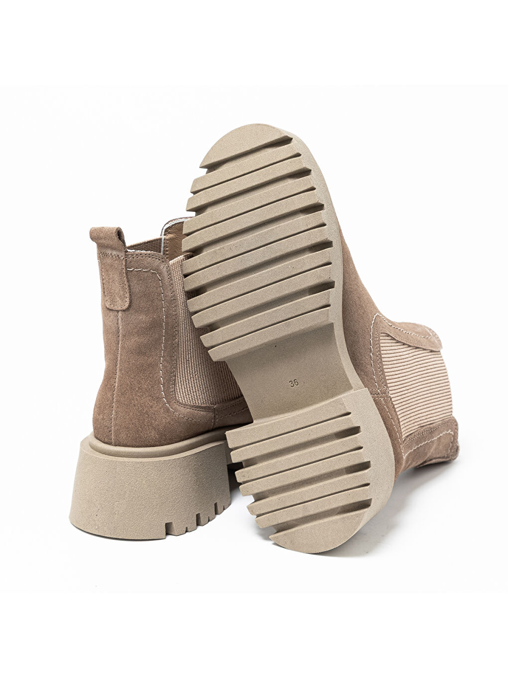 Kadın Bot RC-25K-001-R28102 Bej Süet 10-4