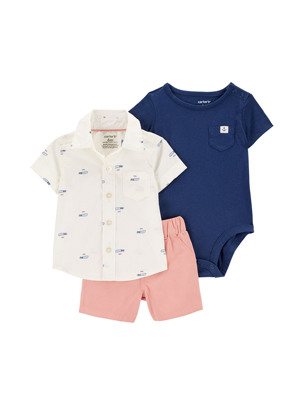 Carter's Karişik Erkek Bebek Alt Üst Set