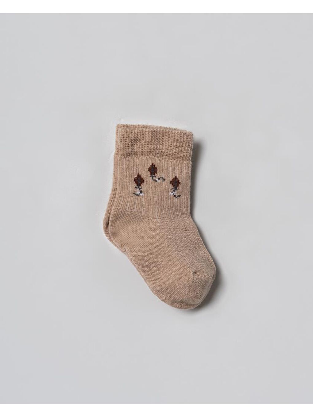 Karışık CSYC1010 Bebek 6'lı Çorap %100 Organik Pamuk Bebek - Yenidoğan - CSYC1010-4