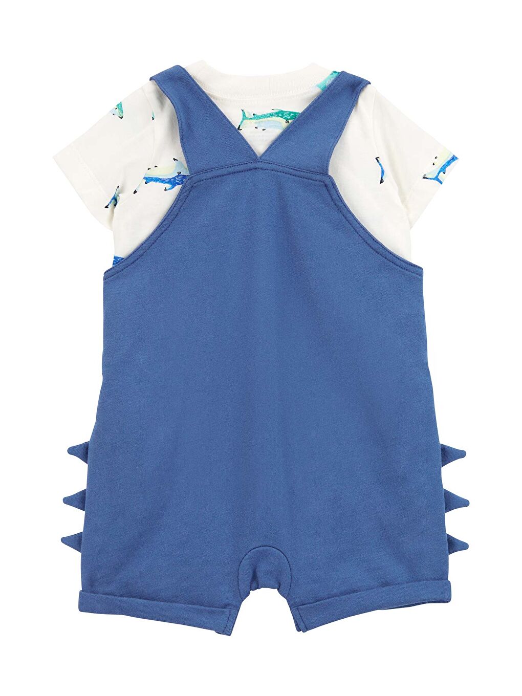 Mavi Erkek Bebek Salopet Set 2'li Paket-2