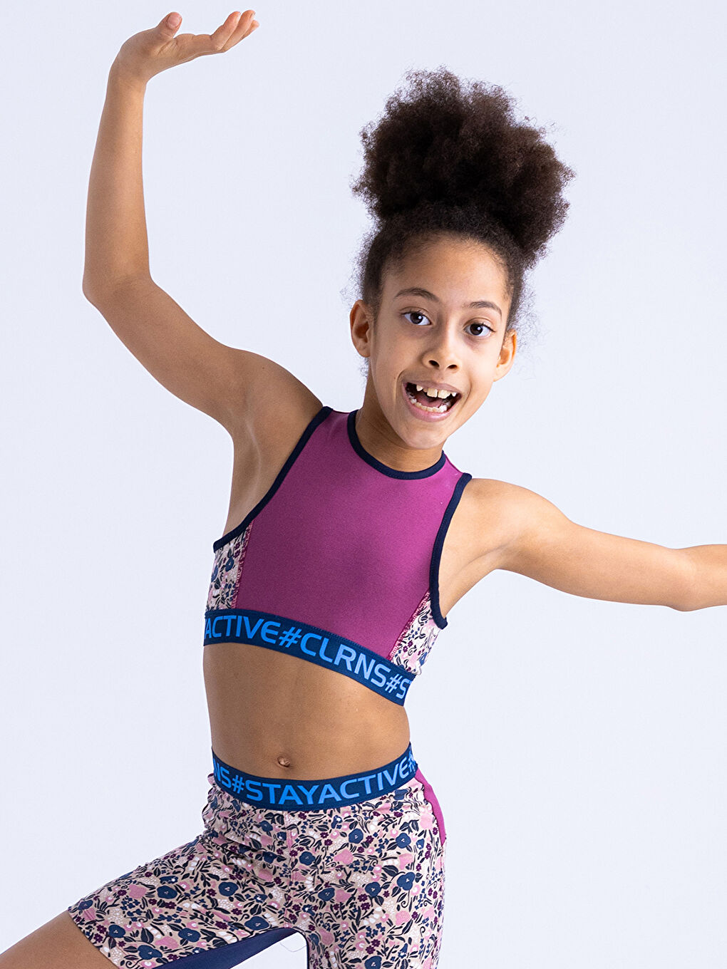 İndigo Gym Mood Crop Atlet