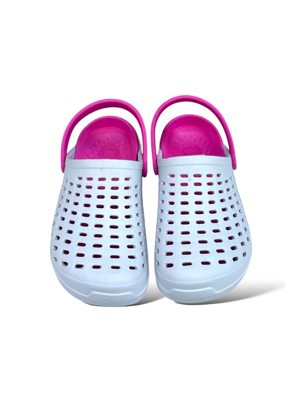 Unisex Comfort Eva Taban Terlik Beyaz - Pembe-5