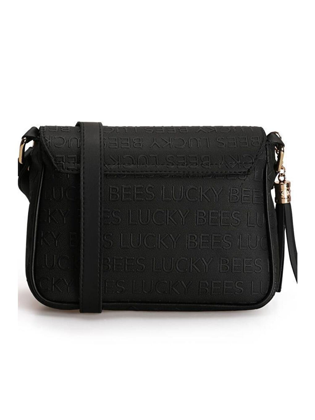 Siyah Desenli Kadın El ve Omuz Çantası-2