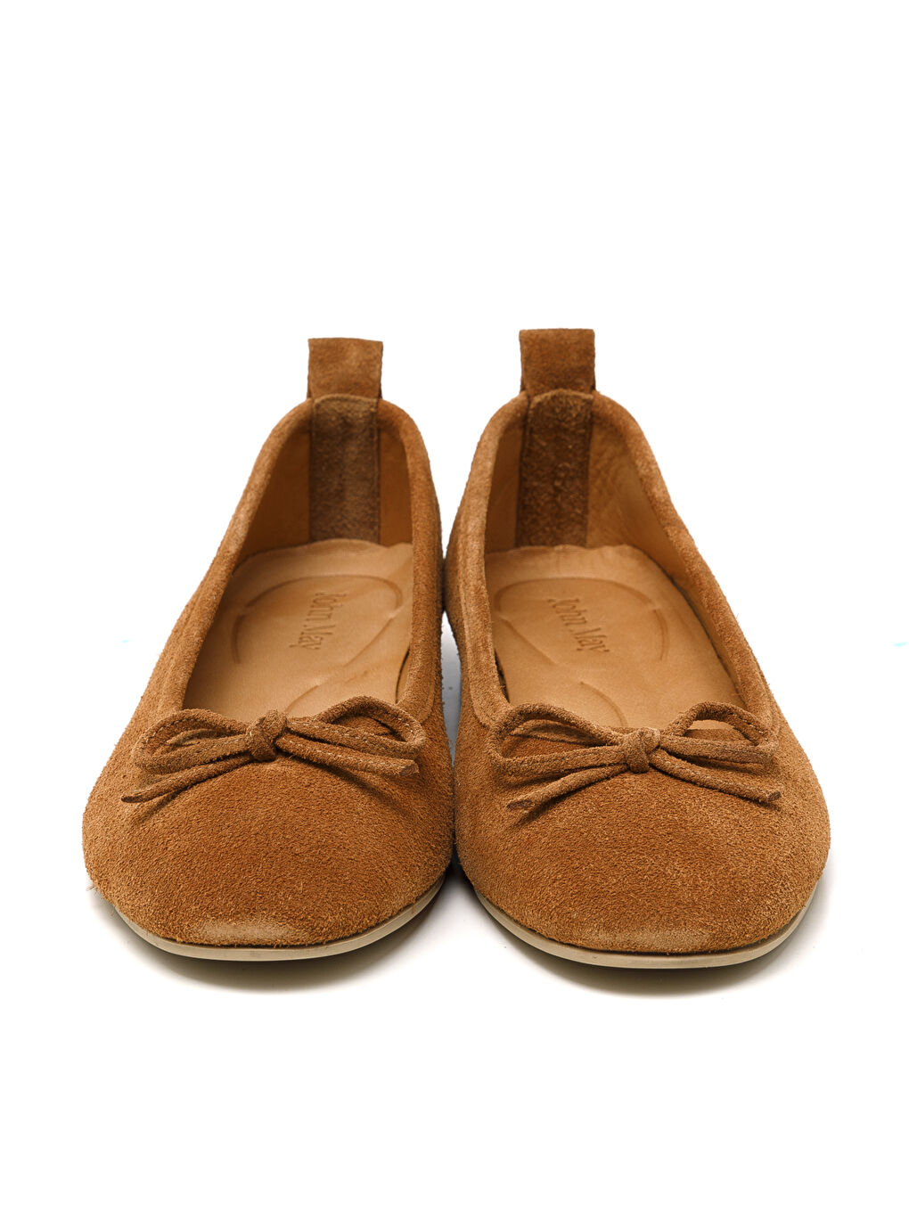 Kahverengi Kadın Babet RC-25Y-093-M1968 Tutun Suet-2