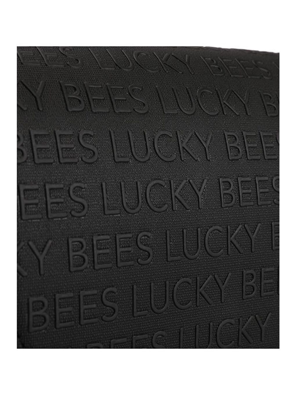 Siyah Desenli Kadın El ve Omuz Çantası-5