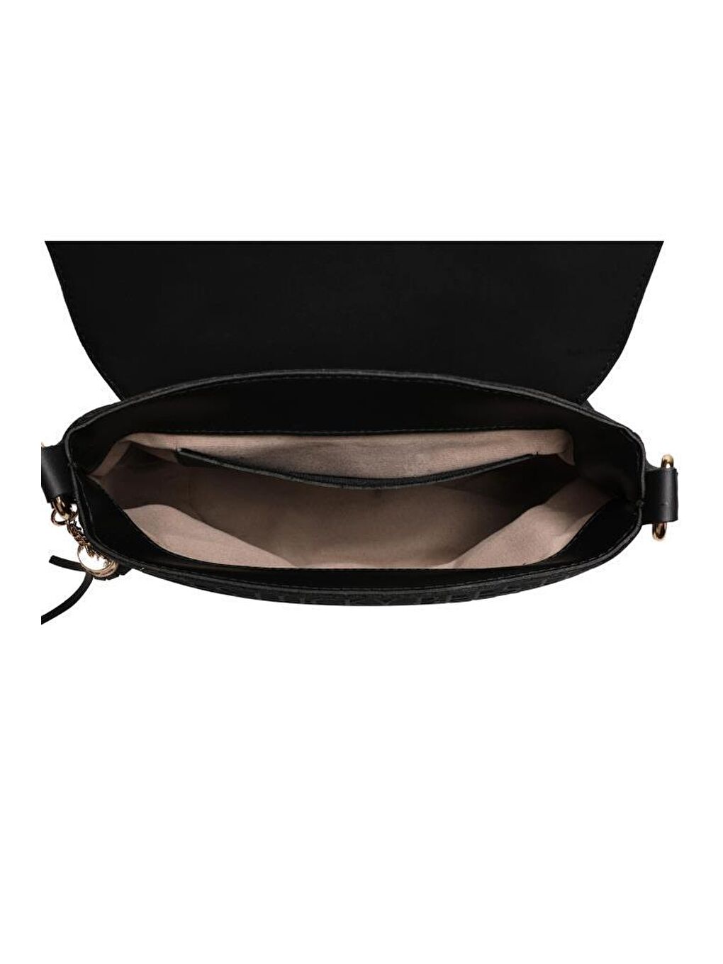 Siyah Desenli Kadın El ve Omuz Çantası-6